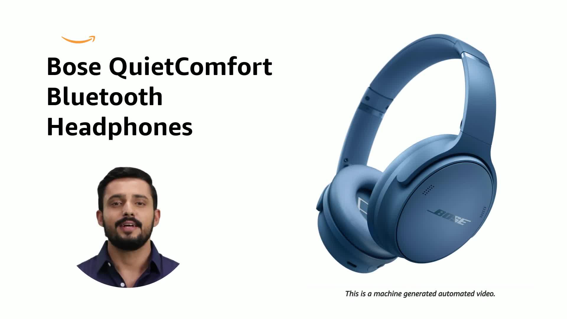 Bose QuietComfort Bluetooth Headphones, Wireless Headphones, Over